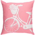thumbnail image 1 of Surya  Bicycle 20 x 20 x 4 in. Throw Pillow - Medium, 1 of 2