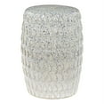 thumbnail image 1 of Surya Blackwell 13" Modern Ceramic Garden Stool in White Finish, 1 of 4