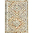 thumbnail image 1 of Surya Bodrum BDM-2316 94 x 120" Rectangle Fabric Rug in Saffron/Brown/Light Sage, 1 of 6