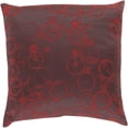 thumbnail image 1 of Surya Bicycle Print Throw Pillow, 1 of 2