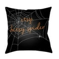 thumbnail image 1 of Surya  20 x 20 x 4 in. Boo Square Throw Pillow - Black, 1 of 2