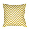 thumbnail image 1 of Surya  18 x 18 x 4 in. Boo Square Throw Pillow - Yellow, 1 of 2