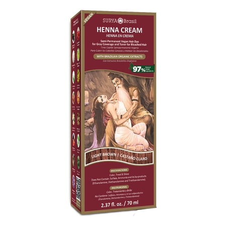 Surya Brasil Henna Cream Light Brown Surya Brasil 2.37oz