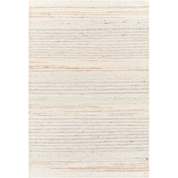 Bremen Hand Woven Modern Rugs in Cream