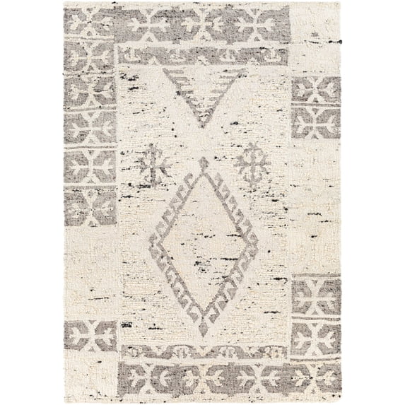 Bremen Hand Woven Global Rugs in Gray