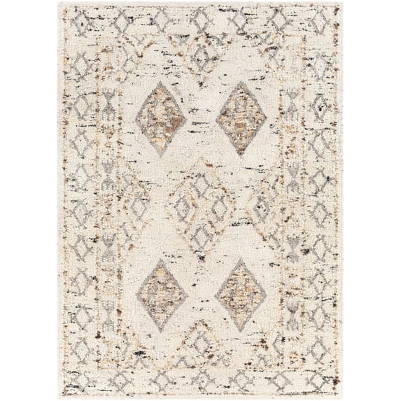 Bremen Hand Woven Global Rugs in Cream