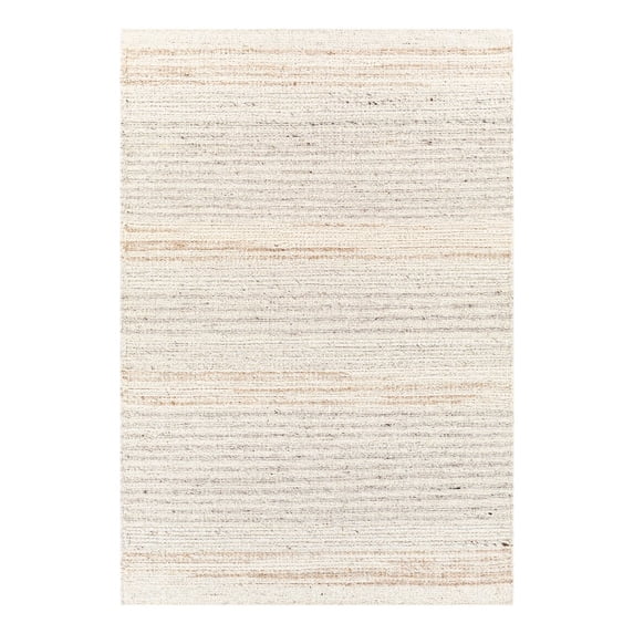 Surya Bremen 60x90" Rectangle Modern Wool Rug in Cream/Light Beige