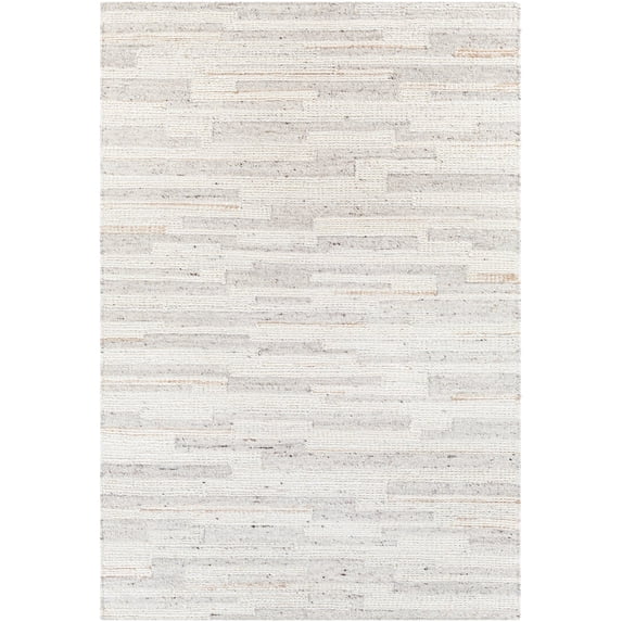 Bremen Hand Woven Modern Rugs in Light Gray