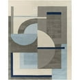 thumbnail image 1 of Surya Brooklyn BRO-2302 96 x 120" Rectangle Wool Rug in Pale Blue/Charcoal/Beige, 1 of 7