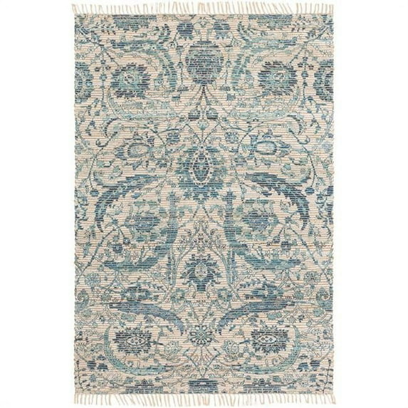 Surya COV2300-264 2 ft. 6 in. x 4 ft. Coventry Hand Woven Rug - 60 Percent Jute, 30 Percent Polyester, 10 Percent Cotton