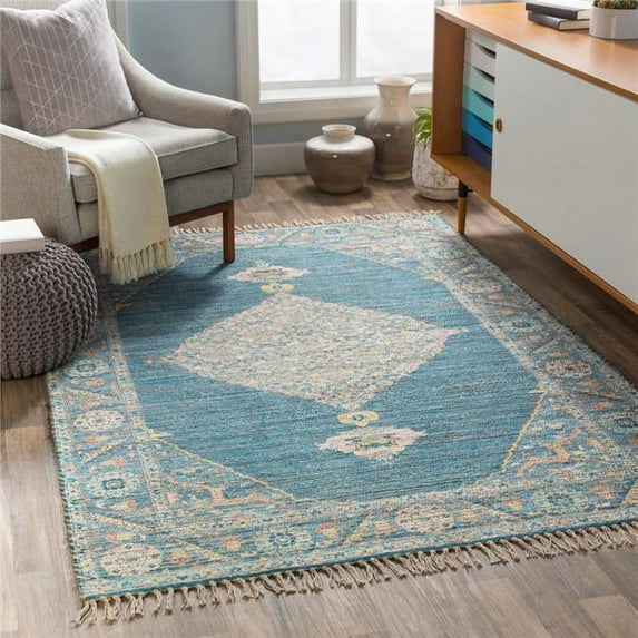Surya COV2302-268 2 ft. 6 in. x 8 ft. Coventry Hand Woven Rug - 60 Percent Jute, 30 Percent Polyester, 10 Percent Cotton