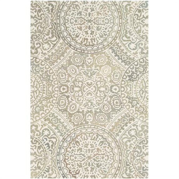 Surya CSI1005-576 Cassini 5 ft. x 7 ft. 6 in. Hand Hooked Transitional Rectangle Area Rug, Multi Color