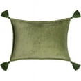 thumbnail image 1 of Surya CV046-1319 13 x 19 in. Cotton Velvet Velvet Pillow Cover - Grass Green, Dark Green, 1 of 1