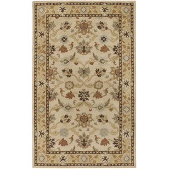 Surya Beige Caesar Collection Rug - 9 Ft 9 Inches Round