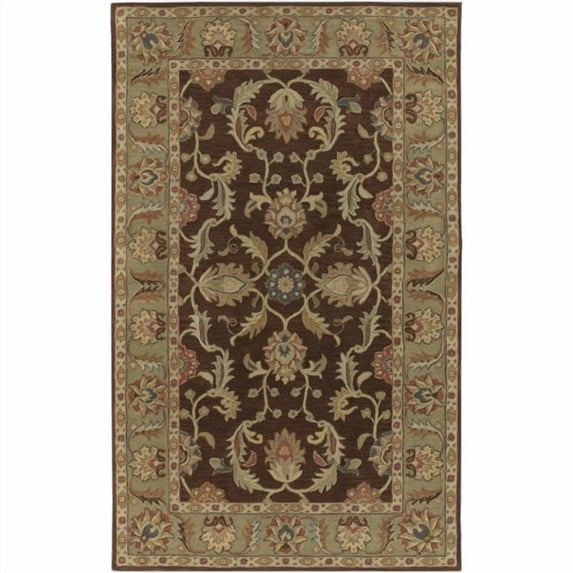 Surya Caesar Chocolate/Sage Area Rug