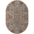 thumbnail image 1 of Surya Caesar CAE-1052 96x120" Oval Traditional Wool Rug in Gray/Brown, 1 of 7