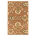 thumbnail image 1 of Surya Caesar CAE-1112 117 x 117" Round Wool Rug in Orange/Terracotta/Olive, 1 of 4