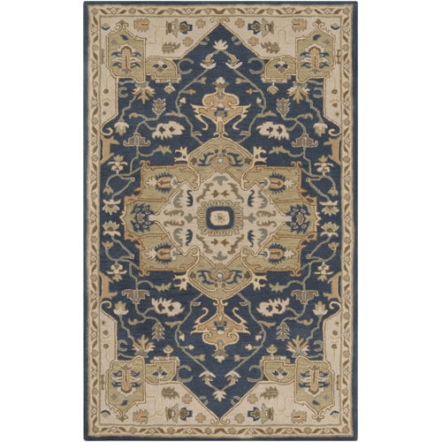 Surya Caesar Beige/Navy Area Rug