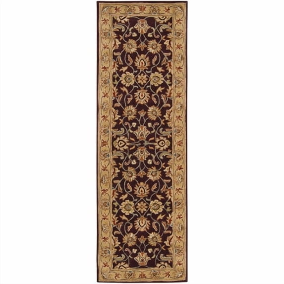 Surya Caesar Hand-Tufted Burgundy Area Rug