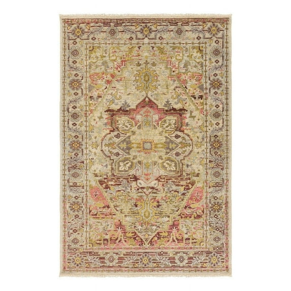 Surya CPP5021-5686 Cappadocia Area Rug 5'6" x 8'6" Pink Gray