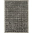 thumbnail image 1 of Surya Carre CCR-2302 48 x 72" Rectangle Modern Fabric & Wool Rug in Charcoal, 1 of 6