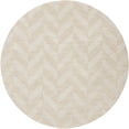 thumbnail image 1 of Solid & Border AWHP4028-99RD Area Rug 9'9" Round, 1 of 6