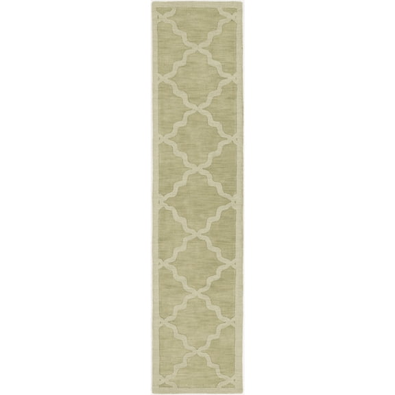 Surya Central Park Grass Green 2' 3" X 12' Runner Rug AWHP4016-2312