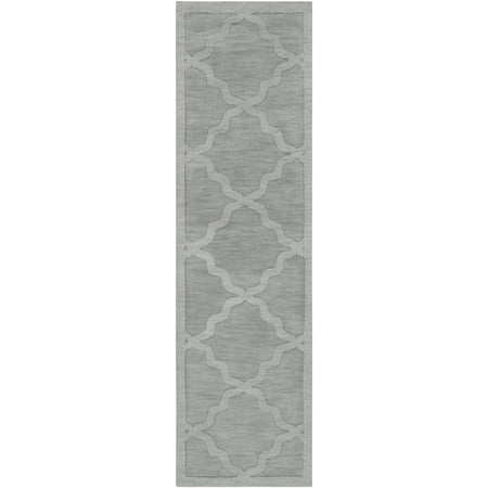 Surya Central Park Silver Gray 2' 3" X 8' Runner Rug AWHP4017-238
