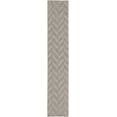 thumbnail image 1 of Surya Central Park Wool 2'3" x 14' Runner Rug With Charcoal And Medium Gray, 1 of 7