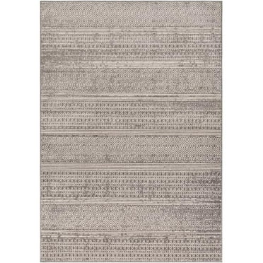 Surya  Chester Area Rug - Medium Gray - Khaki & Light Gray