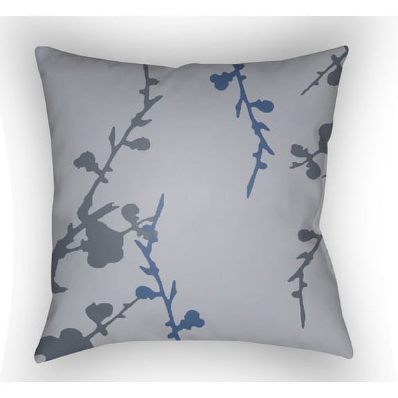 Surya Chinoiserie Floral Throw Pillow