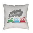 thumbnail image 1 of Surya  Trains 20 x 20 x 4 in. Throw Pillow - Medium, 1 of 2