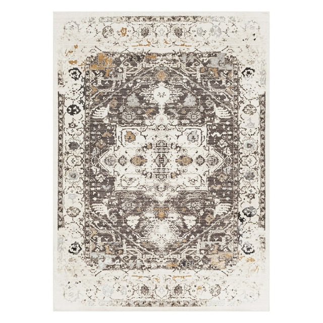 Surya Crescendo Overdyed Medallion Area Rug