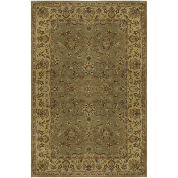 Surya Crowne Area Rug CRN-6001 Fern Green