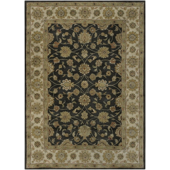 Surya Crowne Area Rug CRN-6009 Charcoal
