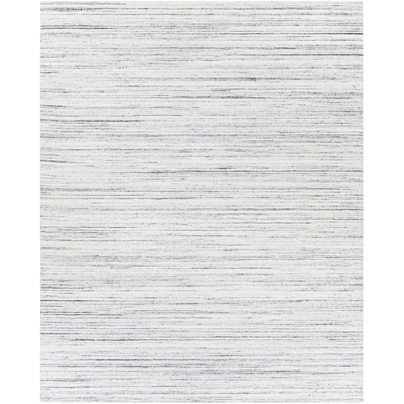 Daisy Hand Loomed Modern Rugs in Charcoal, Light Gray