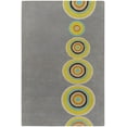 thumbnail image 1 of Surya Dazzle Area Rug DAZ-6537 Gray Rings Shapes 6' x 6' Round, 1 of 2
