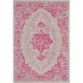 thumbnail image 1 of Surya Eagean EAG-2305 Bright Pink, Light Gray 1'6" Corner Sample Rug, 1 of 1