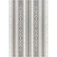 thumbnail image 1 of Surya Eagean EAG-2352 94 x 122" Rectangle Fabric Rug in Black/Off White/Charcoal, 1 of 7