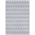thumbnail image 1 of Surya Eagean EAG-2391 63 x 91" Rectangle Fabric Rug in Cream/Dark Blue/Denim, 1 of 7