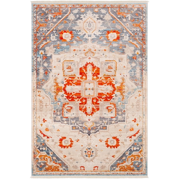 Updated Traditional EPC2314-91210 Area Rug Rectangle 9' x 12'10"