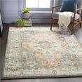 thumbnail image 1 of Surya Erin ERN-2306 30 x 90" Runner Fabric Rug in Wheat/Sage/Burnt Orange, 1 of 7