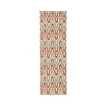 thumbnail image 1 of Surya 2'6" x 8' Fallon Flatweave Rug - Ivory & Tangerine, 1 of 11
