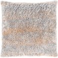 thumbnail image 1 of Surya FKT006-2727 27 x 27 in. Flokati Woven Pillow Cover, Light Gray, 1 of 1