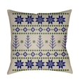 thumbnail image 1 of Surya  Fair Isle III 18 x 18 x 4 in. Throw Pillow - Blue - Medium, 1 of 2