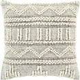 thumbnail image 1 of Livabliss FAO002-1422 14 x 22 in. Faroe Woven Pillow Cover - Khaki, Black & Cream, 1 of 2
