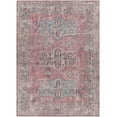 thumbnail image 1 of Farrell Machine Washable Traditional Area Rug in Aqua |FRL-2300, Rnr 2'7" x 7'3", 1 of 3