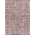 thumbnail image 1 of Surya Farrell FRL-2301 63 x 87" Rectangle Fabric Rug in Brick Red/Dark Blue, 1 of 3