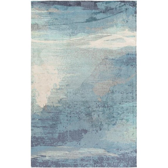 Modern FCT8000-679 Area Rug Rectangle 6'7" x 9'