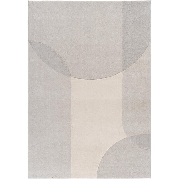 Flux Machine Woven Area Rug - Beige - 5'3" x 7'7"